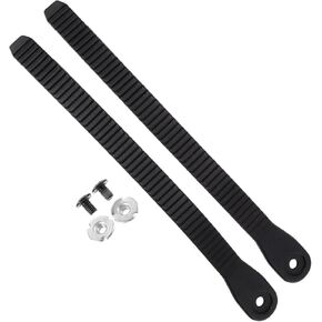 BESPORTBLE 2pcs Roller Skate Strap Replacement Inline Roller Skate Shoes Energy Strap Buckles Ice Skates Straps for Men Women Kids Outdoor Skating Parts
