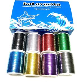 كالافرما خيط معدني لقضيب الصيد، خيط تغليف قضيب بناء إصلاح الموضوع-8pcs-1 in Kuwait