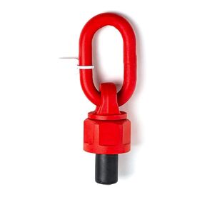 M12 x 18 0.5Ton-1Ton G80 Swivel Eye Bolt Alloy Steel Material 360° Rotation Hoist Ring Heavy Duty Large Carrying Capacity Eye Bolt (M12 x 18 0.5Ton-1Ton)