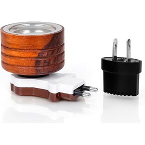 Camphor Diffuser Electric | Kapoor Dani Electric | Dhoop Burner | Wooden Kapoor Dani | Incense Burner | Direct Plug in Aroma Diffuser in Saudi Arabia