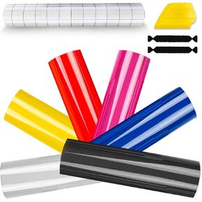 ORACAL 651 Multi-Color Vinyl Starter Kit 12 Inch x 5ft Roll Bundle Including Transfer Paper Roll (3 Rolls) in Kuwait