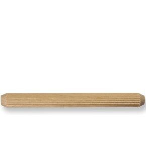 Pinehurst Crafts 3/8 Inch x 3 Inch Fluted Wood Dowel Pins, Great for Furniture, Cabinetry and Crafts Projects, Pack of 100