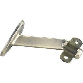 Richelieu Hardware - 2284ABV - Sturdy Aluminum Long-Arm Support for Wood Handrail - Antique Brass Finish