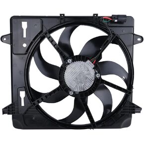 Engine Cooling Radiator Fan Assembly Fit for 2012-2017 Jeep Wrangler 2018 Wrangler JK,68143894AB