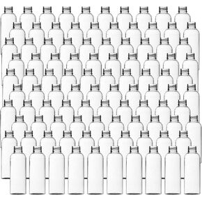 4oz Clear PET Plastic Boston Round Bottle Neck Diameter 20mm, Thread Type 410 (Case of 625) MADE IN THE USA