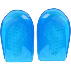Orthopedic Insoles for Correcting O/X Type Leg Shoe Inserts Lateral Heel Wedge Silicone Insoles for Supination Pronation O/X Type Leg Corrective Gel Adhesive Inserts Leg Correction Insoles(L41-46)