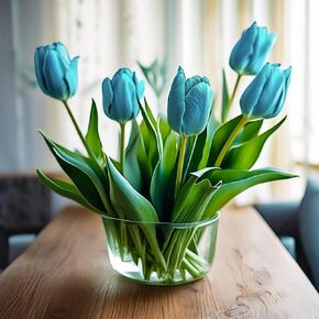 Pink Tulips Artificial Flowers 20 Pieces Artificial Tulips Mother's Day Forever Tulip Bouquet Silk Tulips with Stems for Wedding Birthday Easter Valentine's Day Dinning Room Home Decor
