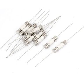 uxcell Electrical Axial Leaded Ceramic Tube Fuses 5 x 20mm 250V 15A 10pcs