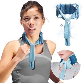 Cooling Neck Wraps Neck Coolers for Hot Weather for Men&Women, Reusable Instant Cooling Bandana, Ice Gel Cool Scarf for Summer, Camping, Hiking, Fishing, Running, Cycling, Outdoor Sports