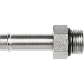 Brennan Industries 4604-10-08-O محول فولاذي مستقيم، 3/4"-16 خيط ORB، 5/8" خرطوم بار × 3/4"-16 ذكر O-Ring Boss، 0.875" سداسي in Kuwait