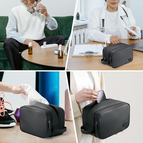 مجموعة منظم حبوب الدواء المقاومة للماء، منظم حبوب الدواء الكبير شهريًا، تخزين حبوب الدواء مع 28 قطعة من أكياس الأدوية المرمزة بالألوان، منظم أدوية السفر القابل لإعادة الاستخدام، منظم حبوب الدواء بسحاب in Kuwait