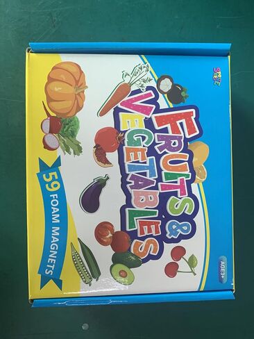 SpriteGru 60 PCS Cartoon Animals Zoo Magnets for Toddlers Kids, Perfect Preschool Learning in Kuwait
