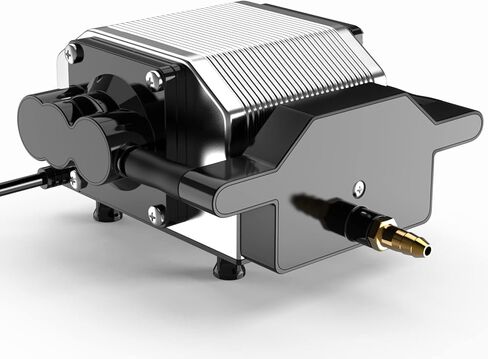 BROVR Air Assist, Air Pump for Most of Laser Cutter and Engraver,Air Assist Pump Kit with Adjustable 30L/Min,for CNC Cutting and Laser Engraving,Remove Smoke in Kuwait