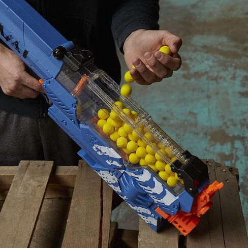 NERF Rival Nemesis MXVII-10K Blaster, Blue (Amazon Exclusive) in Saudi Arabia