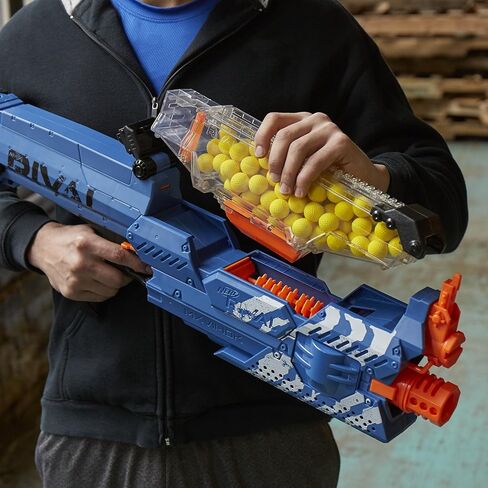 NERF Rival Nemesis MXVII-10K Blaster, Blue (Amazon Exclusive) in Saudi Arabia