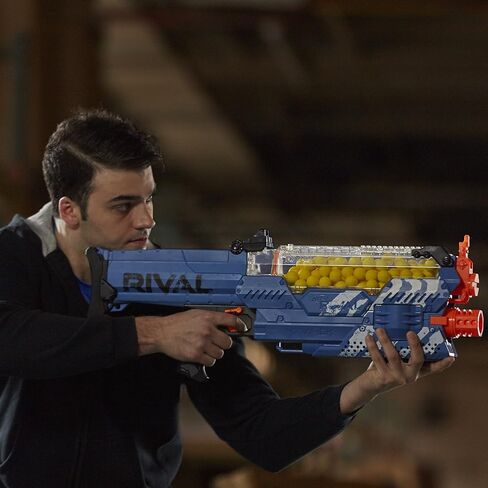 NERF Rival Nemesis MXVII-10K Blaster, Blue (Amazon Exclusive) in Saudi Arabia