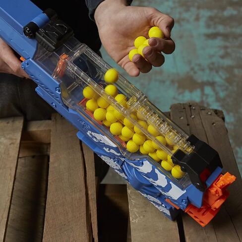 NERF Rival Nemesis MXVII-10K Blaster, Blue (Amazon Exclusive) in Saudi Arabia
