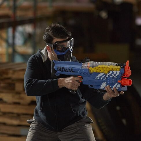 NERF Rival Nemesis MXVII-10K Blaster, Blue (Amazon Exclusive) in Saudi Arabia