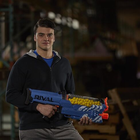 NERF Rival Nemesis MXVII-10K Blaster, Blue (Amazon Exclusive) in Saudi Arabia