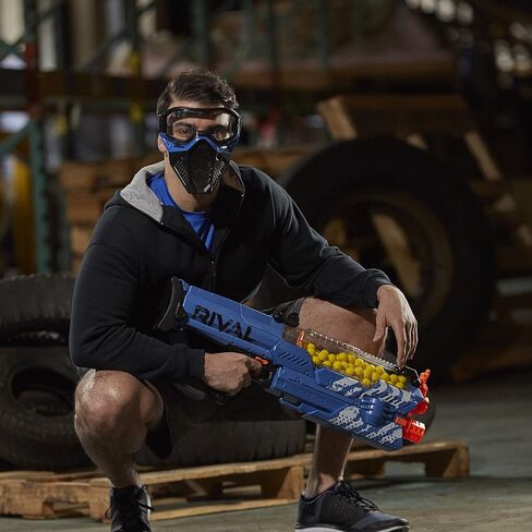 NERF Rival Nemesis MXVII-10K Blaster, Blue (Amazon Exclusive) in Saudi Arabia