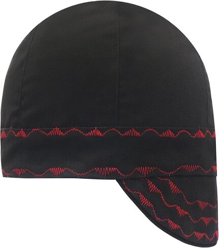 BOCOMAL Welding Cap High Deep CAT2 Flame Resistant Midweight 6 pannel Welder Caps in Saudi Arabia