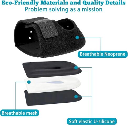 Heel Cushions for Heel Pain Relief, Heel Protectors, Heel Spur Relief Products, Heel Cup Cure for Plantar Fasciitis, Heel Supports for Heel Pain Relief (1 Pair - Large) in Saudi Arabia