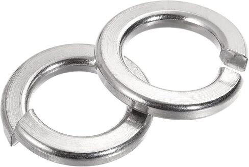 uxcell Split Lock Washer, 7/8-Inch 304 Stainless Steel Spring Lock Washer 10pcs in Saudi Arabia