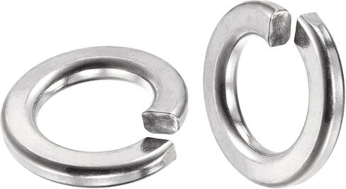 uxcell Split Lock Washer, 7/8-Inch 304 Stainless Steel Spring Lock Washer 10pcs in Saudi Arabia