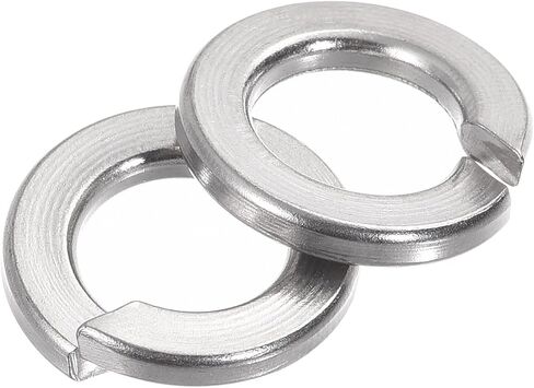 uxcell Split Lock Washer, 7/8-Inch 304 Stainless Steel Spring Lock Washer 10pcs in Saudi Arabia
