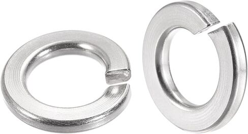 uxcell Split Lock Washer, 7/8-Inch 304 Stainless Steel Spring Lock Washer 10pcs in Saudi Arabia