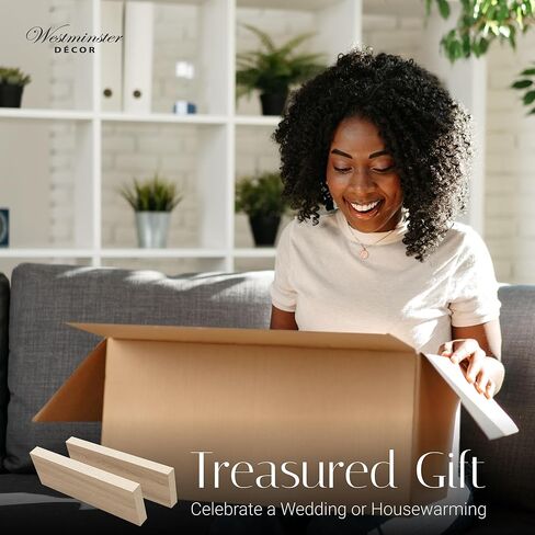 أرفف عائمة مثبتة على الحائط من Westminster Décor - عبوتان - مجموعة أرفف مثبتة على الحائط - المنزل أو المكتب - رفوف خشبية سهلة التركيب مقاس 16.5 بوصة - العرض أو التخزين - مدروس جدًا - رزين جدًا - لطيف جدًا in Kuwait