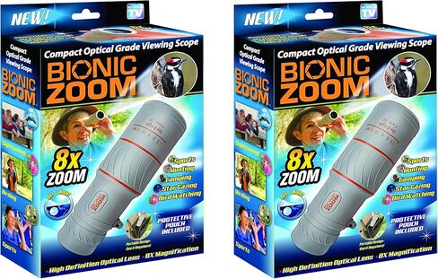 Bionic Zoom, Powerful Handheld Scope with 8X Magnification, Great for Bird Watching, Sports, Concerts, and More in Kuwait