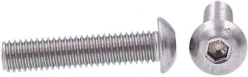 براغي غطاء المقبس 9170237 من Prime-Line، رأس زر، محرك سداسي (ألين)، 3/8 بوصة 16 × 1-3/4 (5 عبوات) in Saudi Arabia