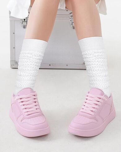 جوارب HONGTEYA Slouch للنساء زوجان من الجوارب الطويلة الناعمة للركبة in Kuwait