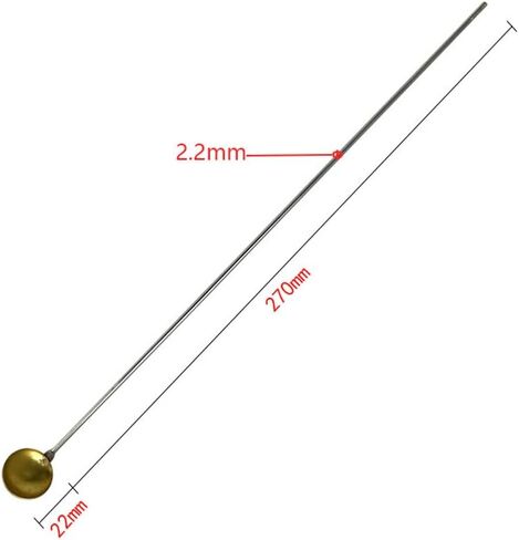 6 Pcs Long Handle Copper Lab Spoons Sample Burning Heating Scoop for Laboratory School Home in Saudi Arabia
