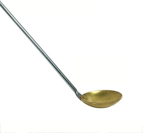 6 Pcs Long Handle Copper Lab Spoons Sample Burning Heating Scoop for Laboratory School Home in Saudi Arabia
