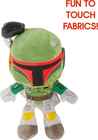 Mattel Star Wars Plush 8-Inch Figure 3-Pack, Return of the Jedi Endor Celebration Set, 2 Ewoks & 1 C-3Po Soft Robot Doll with Metallic Fabric in Saudi Arabia
