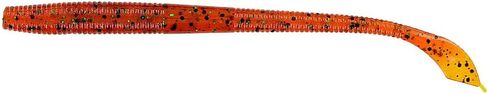 Yamamoto 5" Kut Tail Worm - Realistic Easy-to-Use Soft Plastic Fishing Lure Baits - 10 Pack, Green Pumpkin with Small Red/ 042J in Kuwait