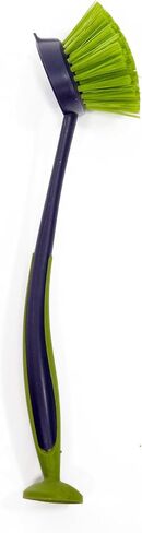 Suction Cup Stand-Up Bristle Brush, White in Saudi Arabia