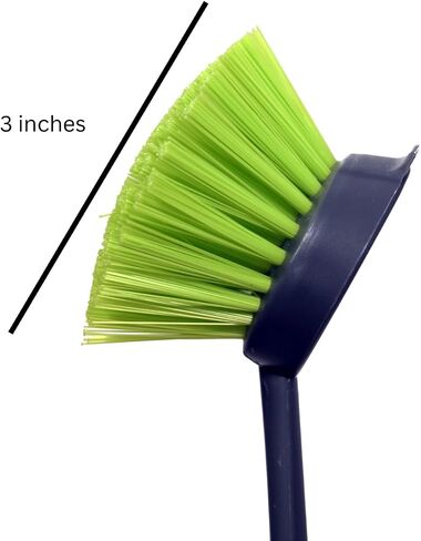 Suction Cup Stand-Up Bristle Brush, White in Saudi Arabia