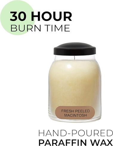 A Cheerful Giver - Cranberry Orange - 34oz Papa Scented Candle Jar with Lid - Keepers of the Light - 155 Hours of Burn Time, Gift for Women, Red in Kuwait