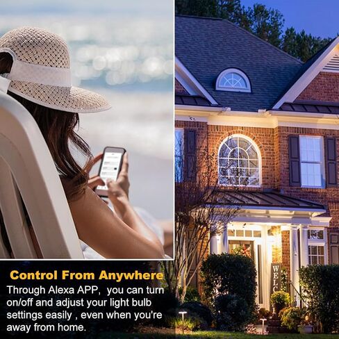 MELPO Smart Light Bulbs, 1300LM Color Changing Light Bulb, 16 Million Colors, Tunable White Alexa Light bulbs, Music Sync, DIY Flash, Timing, A19 E26 Smart Bulbs, 130W Equivalent, No WiFi required. in Kuwait