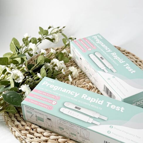 Zioxx Digital Pregnancy Test Early Results Combo Pack, 1 Digital & 4 Rapid Detection Test Sticks in Saudi Arabia