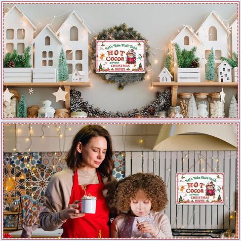 FLYAB Christmas Snowman Door Decorations Signs for Home Winter Let It Snow Door Hanger Snowman Christmas Wreath Sign for Front Door Home Porch Winter Holiday Christmas Decorations in Saudi Arabia