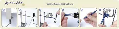Artistic Wire Coiling Gizmo Deluxe Winder, 5 rods, 4.5 mm, 4 mm, 3 mm, 1.5 mm, and 1.0 mm in Saudi Arabia