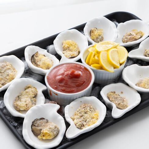 Outset Grillable Shells, Ceramic Oyster Shells, Set of 12 Shells For Grilling, Baking and Serving in Saudi Arabia