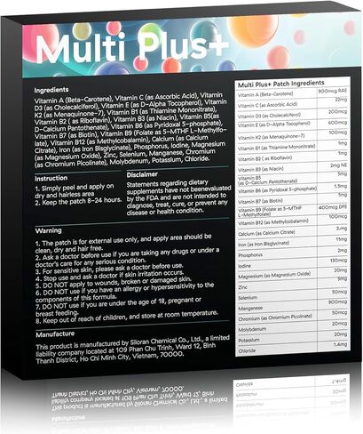 Multi Plus Patch 48-Day Supply - Multi Plus Patch in Saudi Arabia