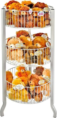 يعرض عازار 300703 صناديق تفريغ الأسلاك المستديرة ذات 3 طبقات، باللون الأبيض in Kuwait