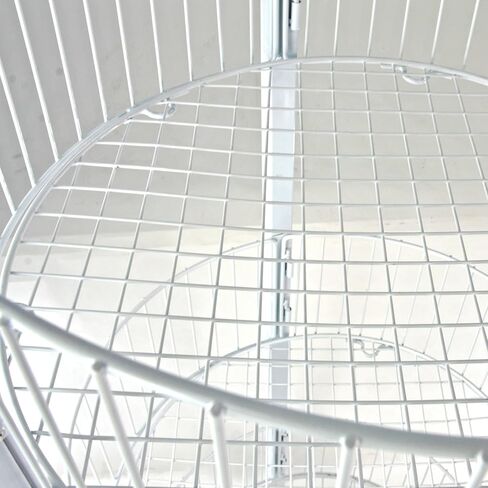 يعرض عازار 300703 صناديق تفريغ الأسلاك المستديرة ذات 3 طبقات، باللون الأبيض in Kuwait