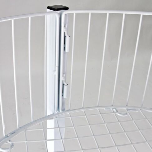 يعرض عازار 300703 صناديق تفريغ الأسلاك المستديرة ذات 3 طبقات، باللون الأبيض in Kuwait